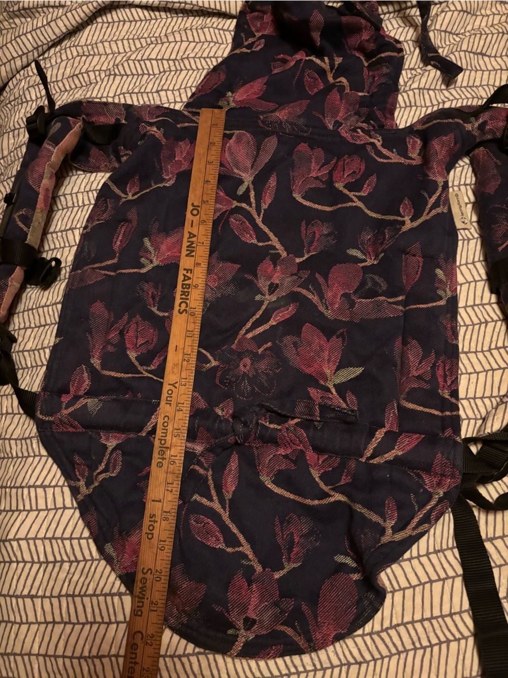 Lenny Lamb onbuhimo toddler size sweet magnolia woven floral print